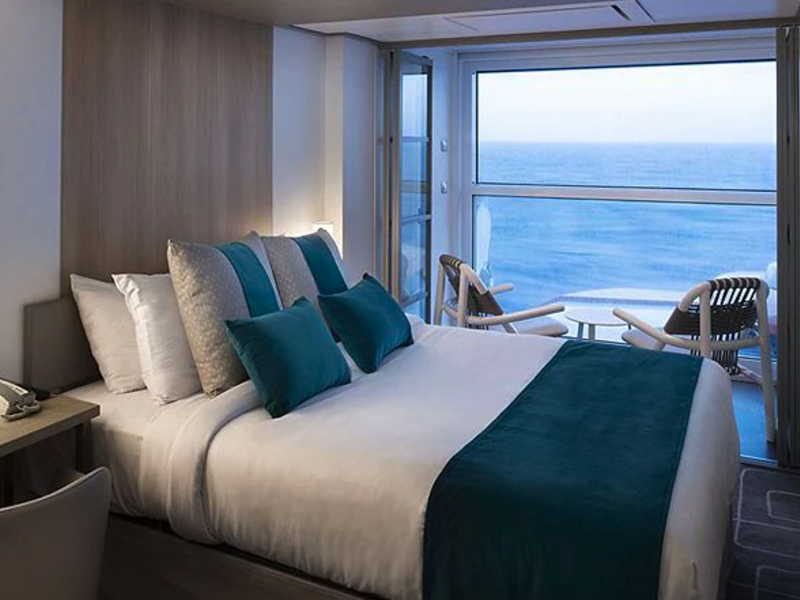 Edge Single Stateroom with Infinite Veranda